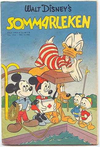 Walt Disney's Serier 1953 Nr 5 GD Klotter