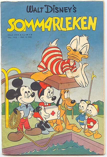 Walt Disney's Serier 1953 Nr 5 GD Klotter