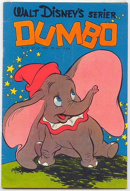 Walt Disney's Serier 1956 Nr 8 VG