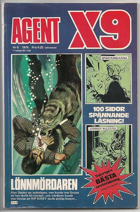 Agent X9 1976 Nr 6 VG
