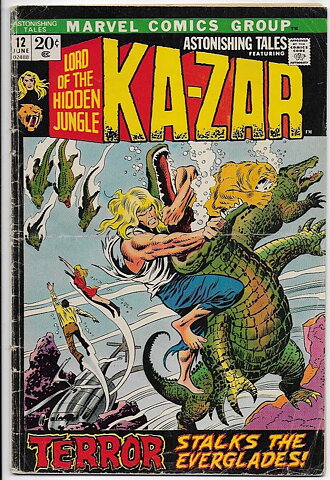 Astonishing Tales # 12 VG 2nd Man-Thing