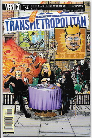 Transmetropolitan # 58 NM