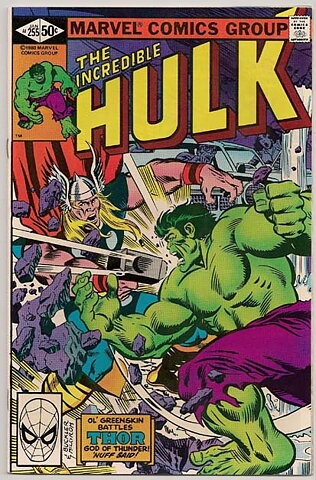 Incredible Hulk # 255 VF-NM Hulk vs. Thor