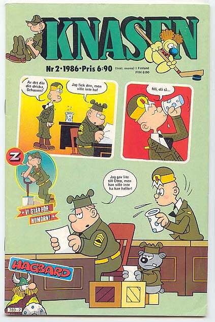 Knasen 1986 Nr 2 VG/FN
