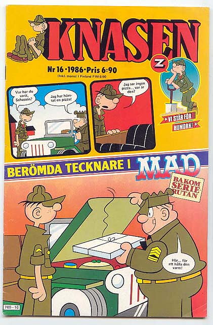 Knasen 1986 Nr 16 VG+