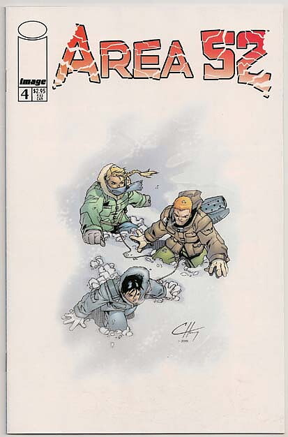 Area 52 # 4 VF-NM