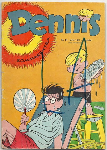 Dennis 1966 Nr 14 VG Klotter
