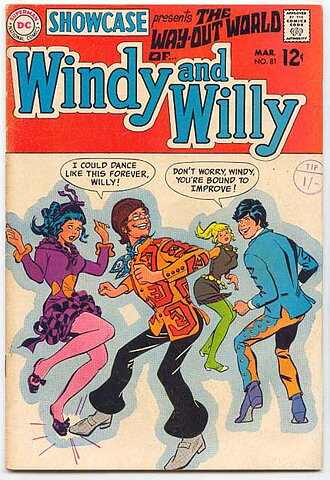 Showcase # 81 VG+ Tullstämpel/Windy and Willy