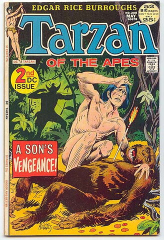 Tarzan # 208 VG/FN