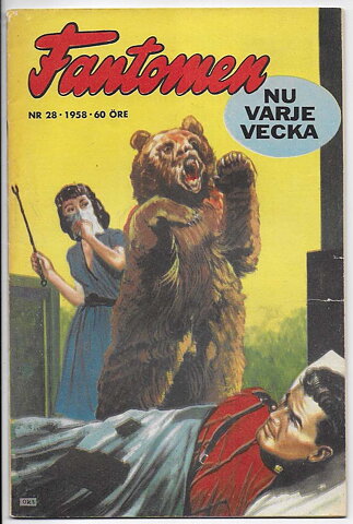 Fantomen 1958 Nr 28 VG/FN