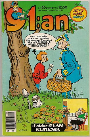 91:an 1990 Nr 20 FN/VF Uti Vår Hage