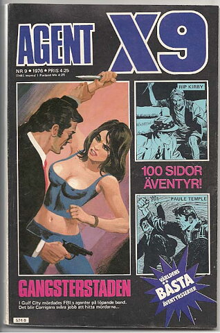 Agent X9 1976 Nr 9 FN/VF