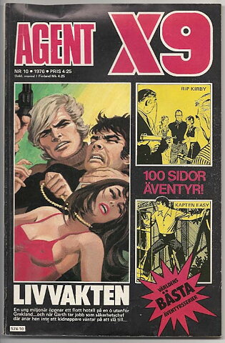 Agent X9 1976 Nr 10 VG+