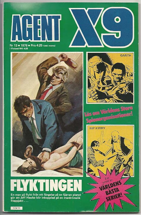 Agent X9 1976 Nr 13 VG/FN