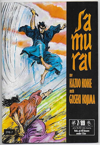 Samurai 1989 Nr 7  VF+