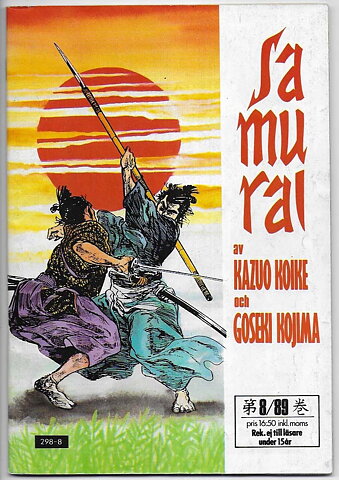 Samurai 1989 Nr 8 VF