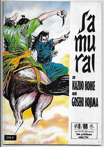 Samurai 1989 Nr 9 VF+