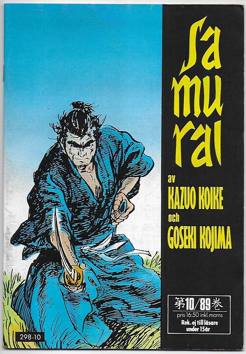 Samurai 1989 Nr 10 VF+