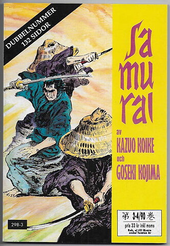 Samurai 1990 Nr 3/4 NM