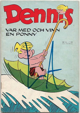 Dennis 1966 Nr 16 VG Klotter