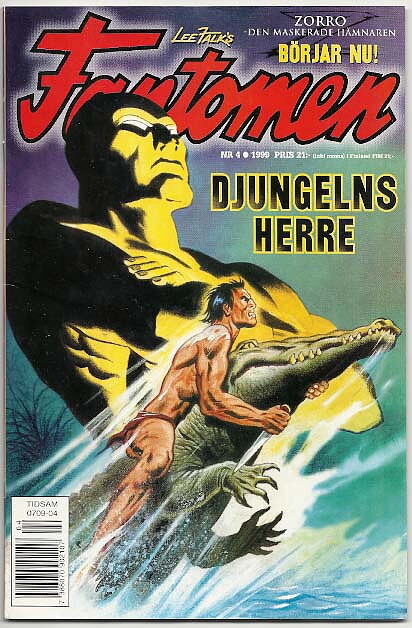 Fantomen 1999 Nr 4 VF-