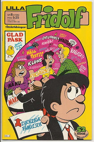 Lilla Fridolf 1982 Nr 8 NM