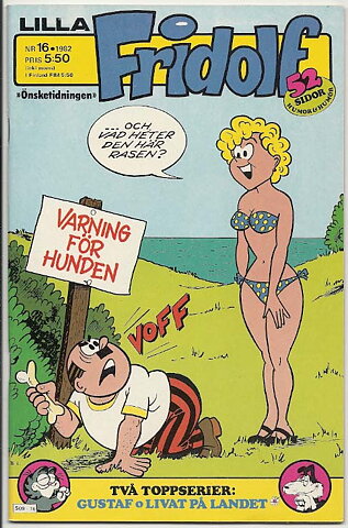 Lilla Fridolf 1982 Nr 16 NM