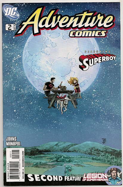 Adventure Comics 2nd Series # 2 Variant Cover NM Ny Import