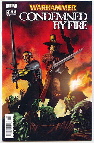 Warhammer: Condemned By Fire # 4A NM Ny Import