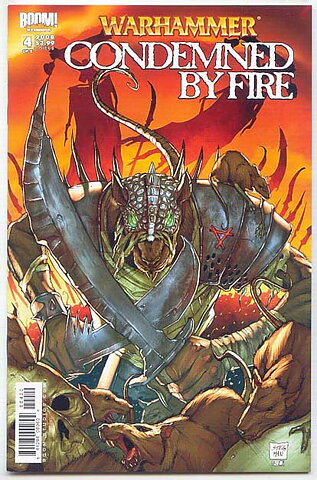 Warhammer: Condemned By Fire # 4B NM Ny Import