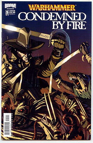 Warhammer: Condemned By Fire # 5A NM Ny Import