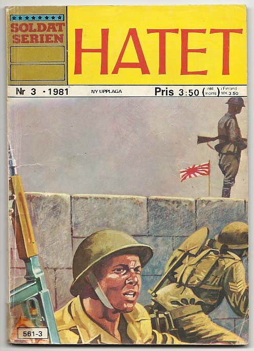 Soldatserien 1981 Nr 3 GD Tejp