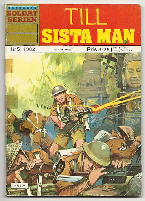 Soldatserien 1982 Nr 5 GD Tejp