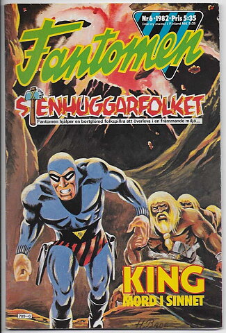 Fantomen 1982 Nr 6 VG