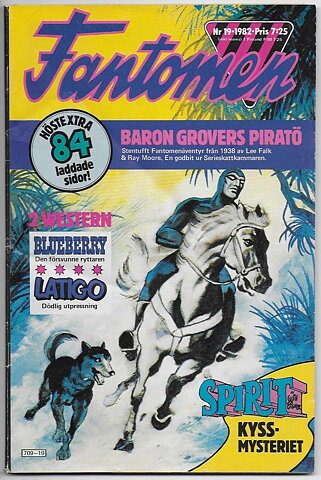 Fantomen 1982 Nr 19 VG-