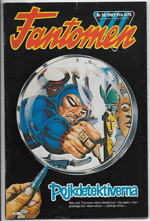 Fantomen 1982 Nr 20 VG