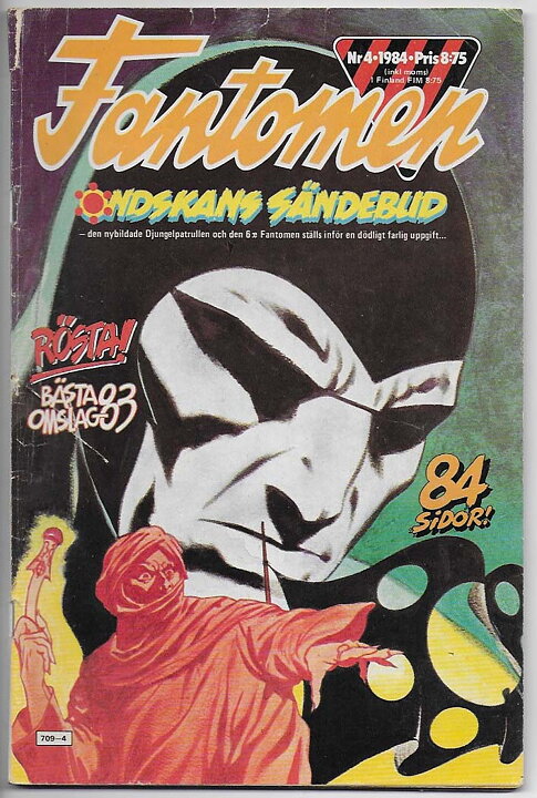 Fantomen 1984 Nr 4 GD/VG