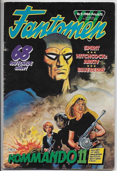 Fantomen 1984 Nr 5 GD