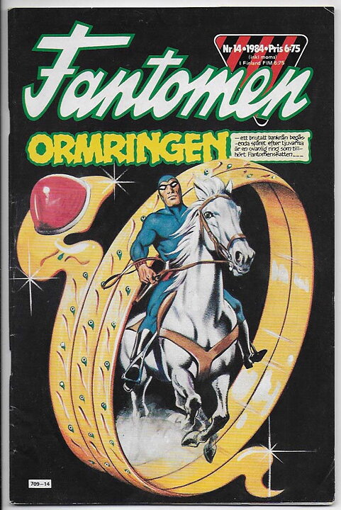 Fantomen 1984 Nr 14 VG/FN