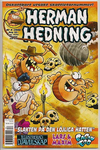 Herman Hedning 2008 Nr 4 NM Ny Oläst
