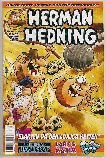 Herman Hedning 2008 Nr 4 NM Ny Oläst