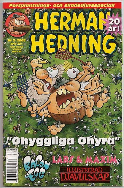 Herman Hedning 2008 Nr 3 NM Ny Oläst