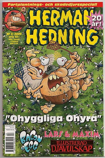 Herman Hedning 2008 Nr 3 NM Ny Oläst