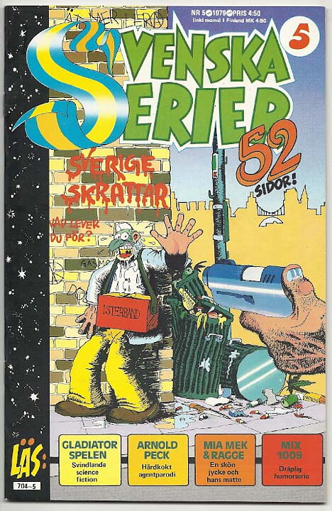 Svenska Serier 1979 Nr 5 NM-