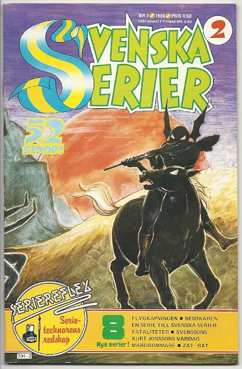 Svenska Serier 1980 Nr 2 FN/VF