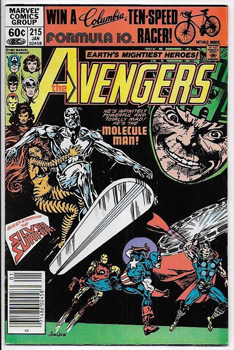 Avengers # 215 VF+