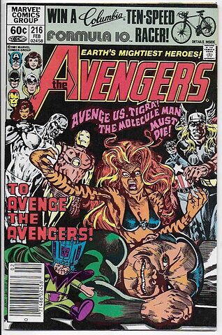 Avengers # 216 VF+