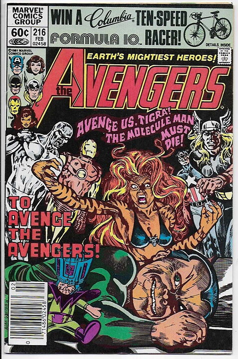 Avengers # 216 VF+