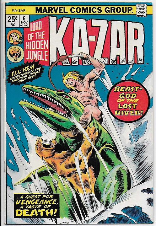 Ka-Zar Volume 2 # 6 VF+