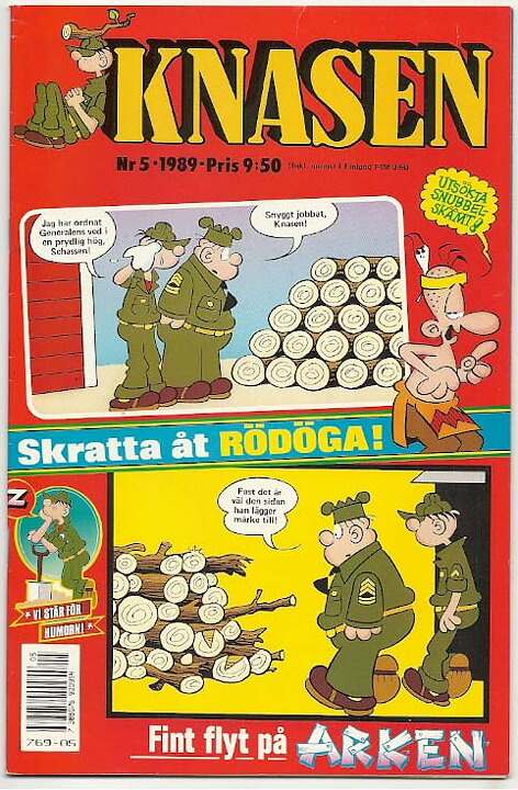 Knasen 1989 Nr 5 VF+